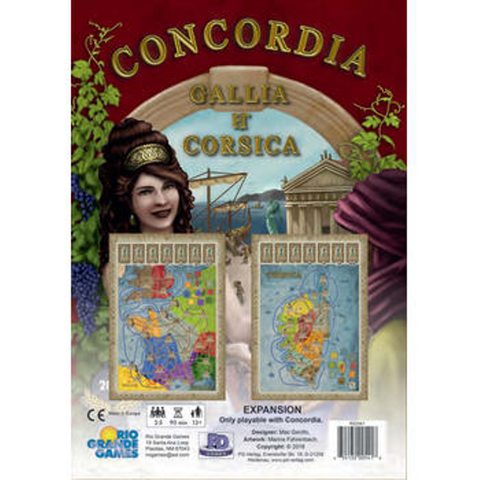 Concordia - Gallia & Corsica Board Game