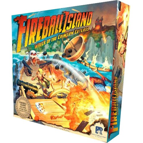 Fireball Island: The Curse of Vul Kar - Wreck of Crimson Cutlass Board Game