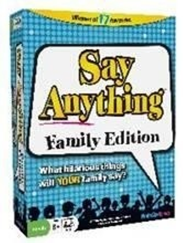 Say Anything (Family Ed.) Board Game