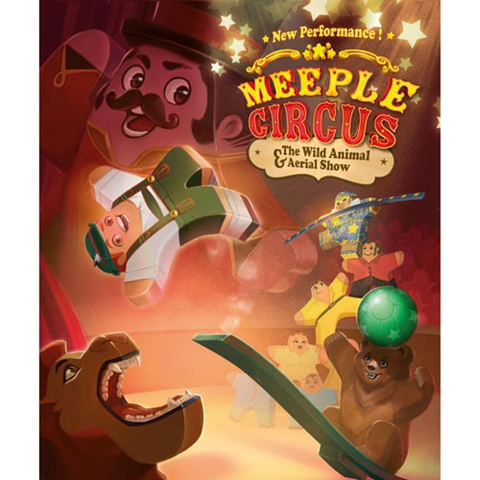 Meeple Circus - The Wild Animal & Aerial Show Board Game