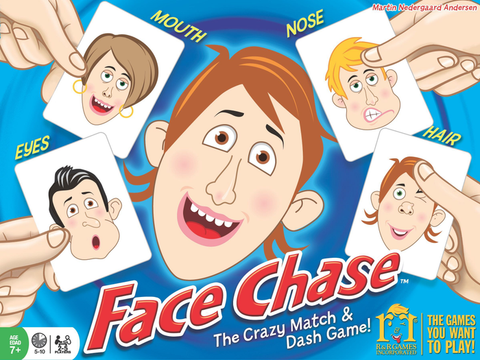 Face Chase Board Game