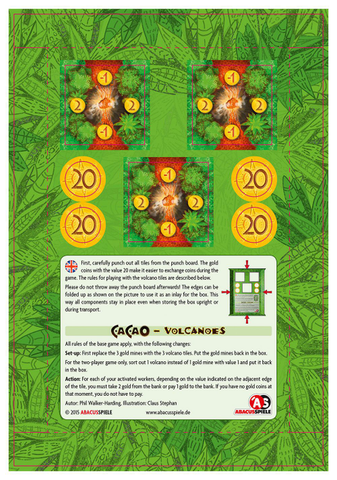 Cacao - Volcanoes Board Game