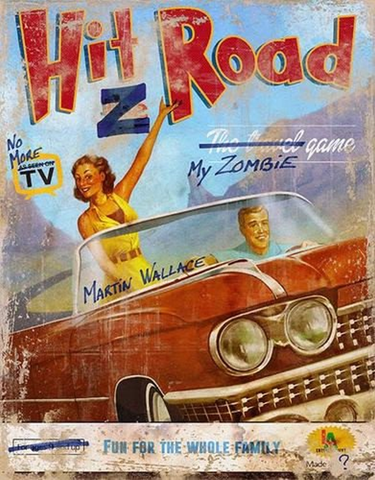Hit Z Road Board Game