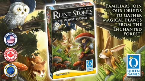 Rune Stones - Enchanted Forest Board Game