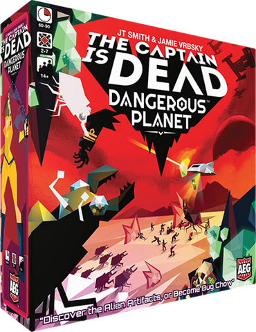 The Captain is Dead: Dangerous Planet Board Game