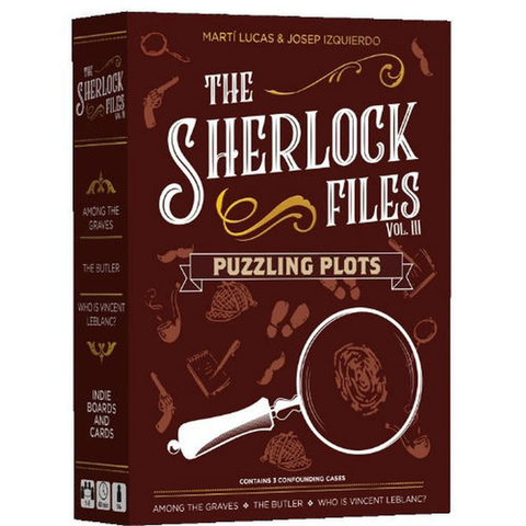 The Sherlock Files: Vol III - Puzzling Plots Board Game