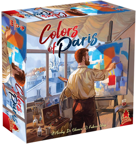 Colors of Paris Board Game