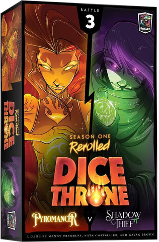 Dice Throne: Season One Rerolled – Pyromancer v. Shadow Thief