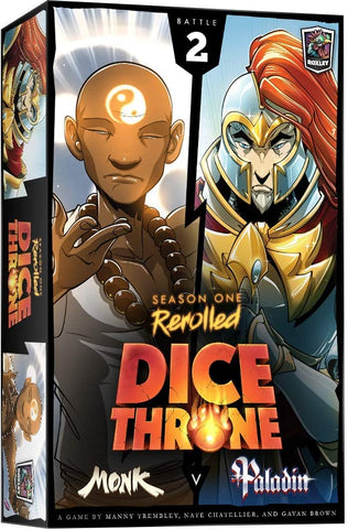 Dice Throne: Season One Rerolled – Monk v. Paladin