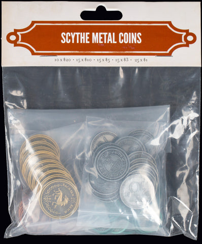 Scythe - Metal Coins