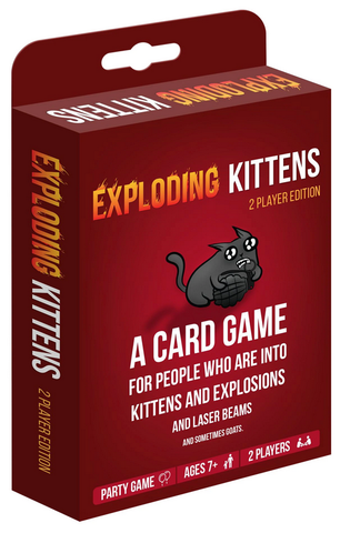 Exploding Kittens: 2-Player Edition