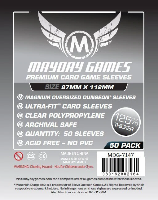 mayday premium card sleeves Sleeves: Mayday