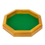 Dice Tray: Wiz Dice - Wooden, Octagonal (12")